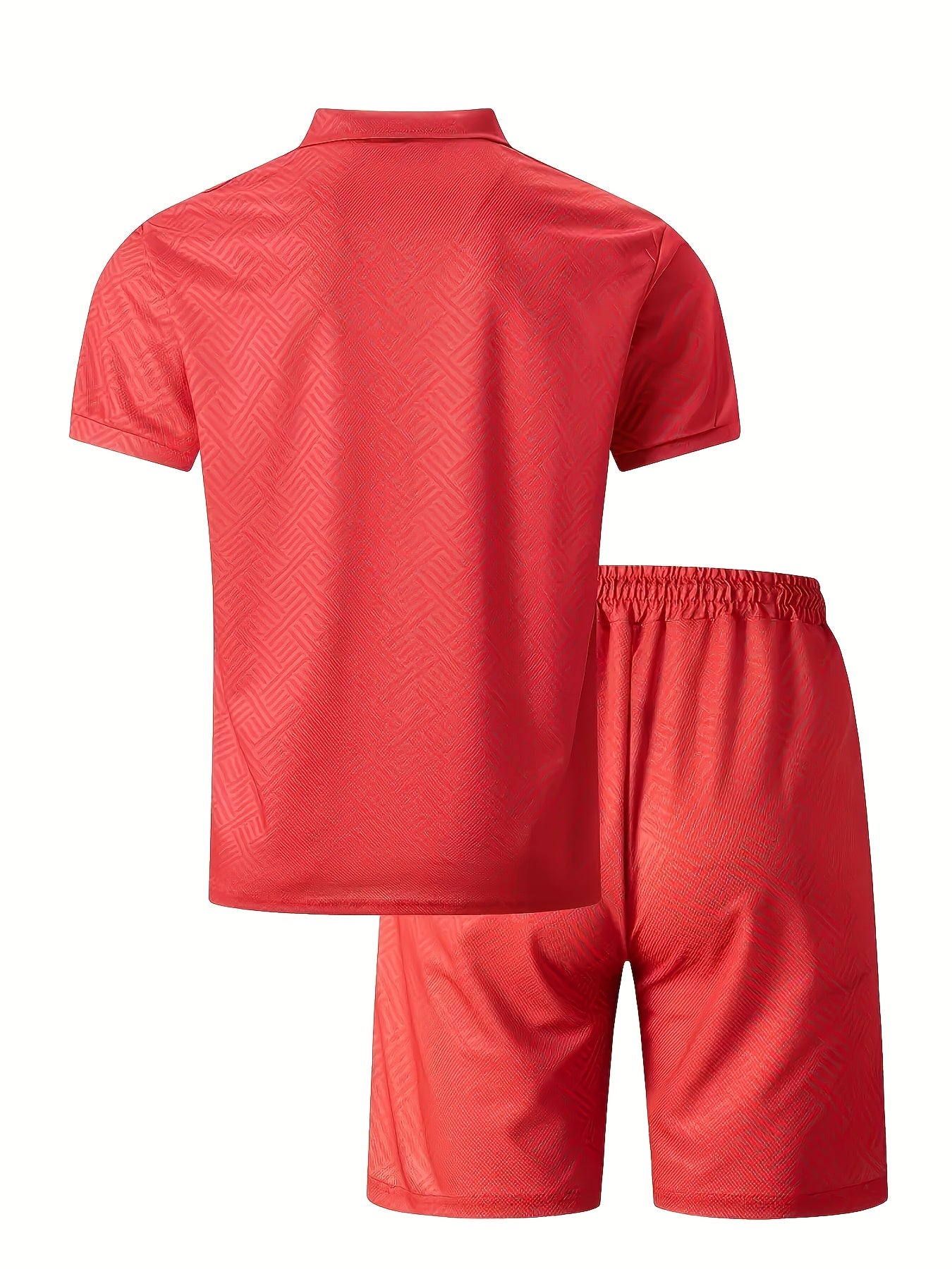 Jeffrey || Casual zomerset heren || Rood
