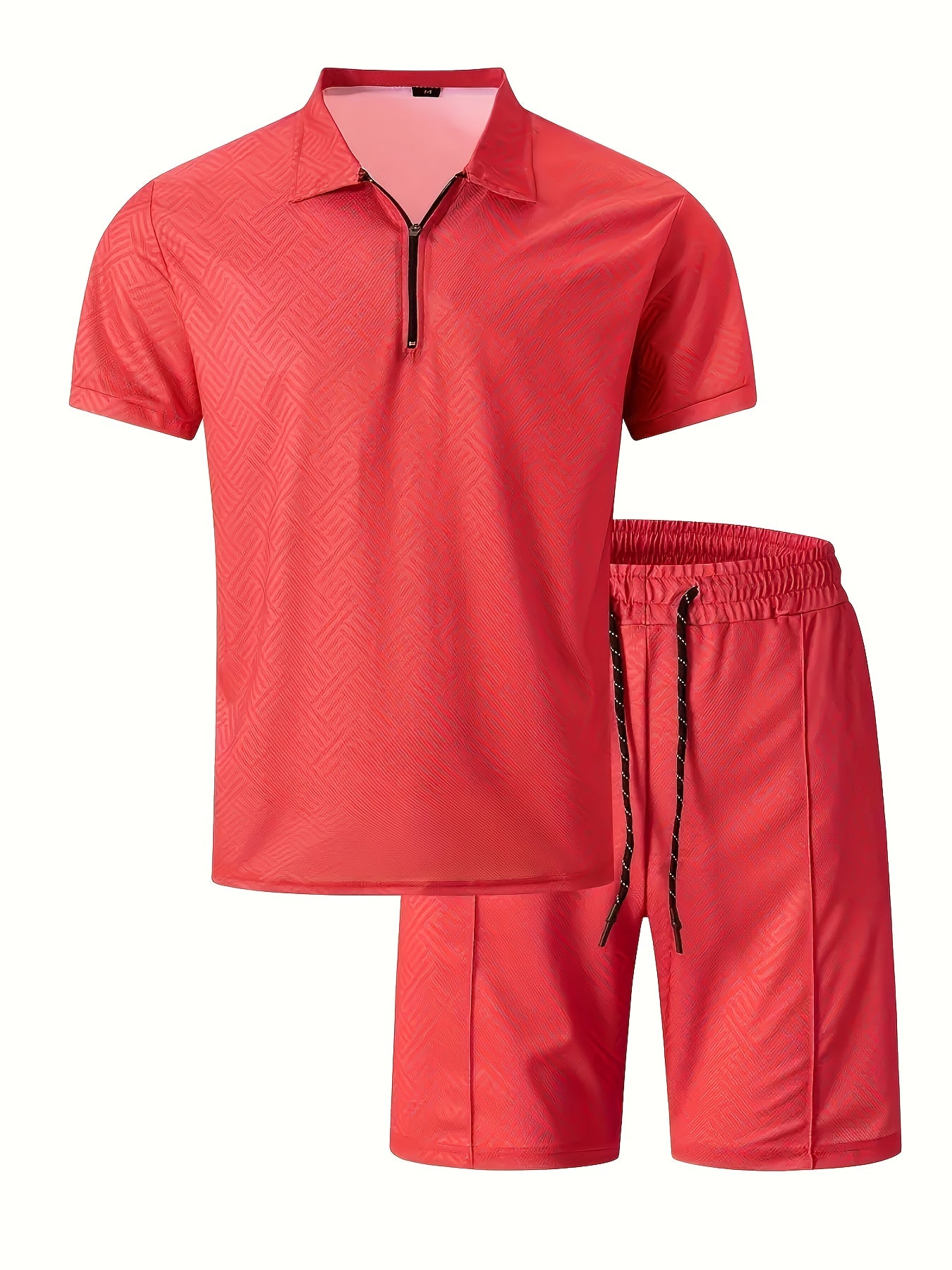Jeffrey || Casual zomerset heren || Rood