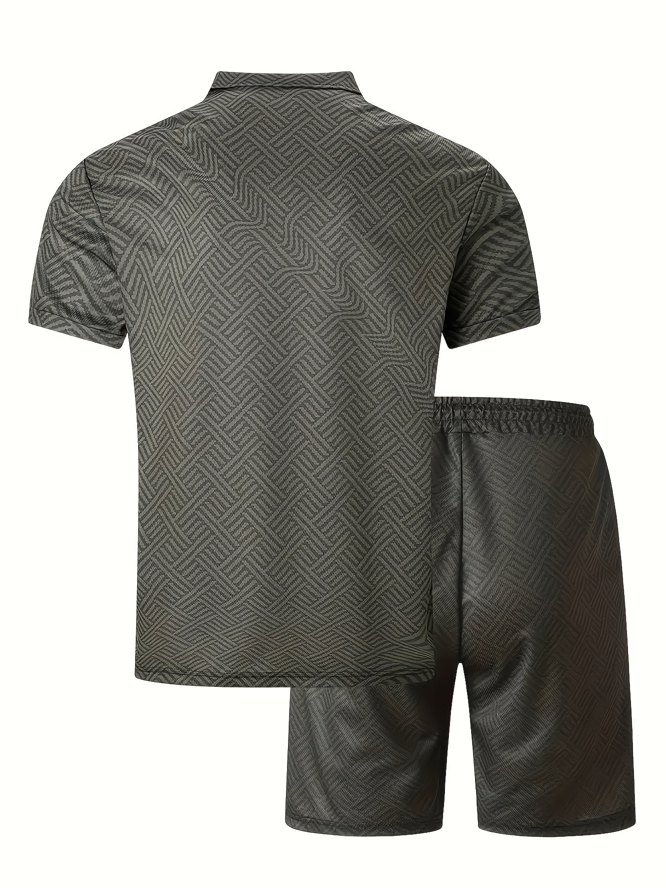 Jeffrey || Casual zomer set heren || licht groen