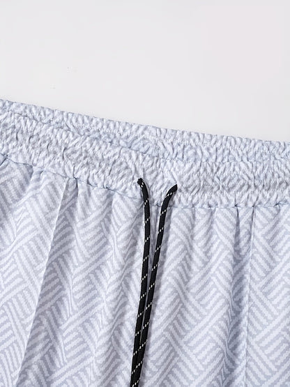 Jeffrey || Casual zomer set heren || Wit