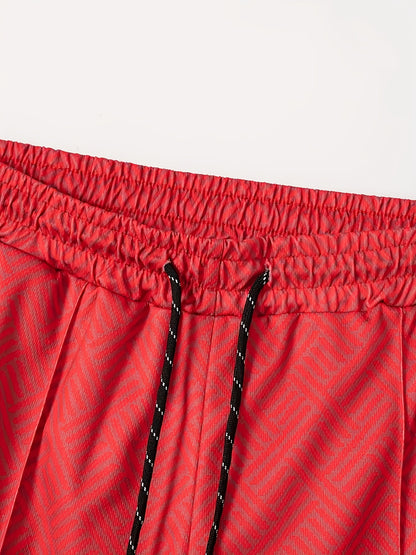 Jeffrey || Casual zomerset heren || Rood