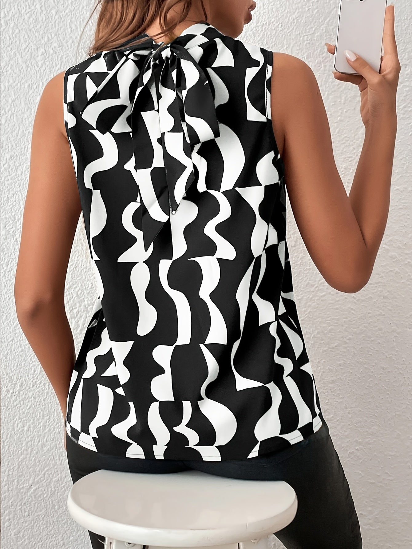Jessica|| mouwloze blouse